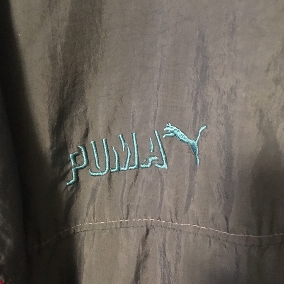 💥SOLD💥 Vintage 90’s Puma Windbreaker Jacket (L) - Picture 3 of 4